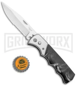 Super Knife Dingo Black Marble Acrylic Automatic Knife - Satin Serr 9 Super Knife Dingo Black Marble Acrylic Automatic Knife - Satin Serr -Kershaw Store Super Knife Dingo Black Marble Acrylic Auto Satin Serr GA623SLMBK GX 33496 jr bottlecap large