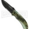 Tac-Force Evolution Regiment Green Camo Spring Assisted Knife - Black Stonewash -Kershaw Store Tac Force Evolution Regiment Green Camo black SW BHQ 77084 er large
