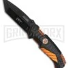 Tac-Force Evolution Topflight Orange Spring Assisted Knife - Black Plain -Kershaw Store Tac Force Evolution Topflight Orange Black Plain BHQ 77094 er large