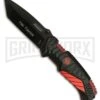 Tac-Force Evolution Topflight Red Spring Assisted Knife - Black Plain 2 Tac-Force Evolution Topflight Red Spring Assisted Knife - Black Plain -Kershaw Store Tac Force Evolution Topflight red black plain BHQ 77095 er large