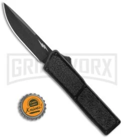 Thunder Black D/A OTF Automatic Knife - Black Plain 9 Thunder Black D/A OTF Automatic Knife - Black Plain -Kershaw Store Thunder Black DA OTF Auto Black GX 34203 jr bottlecap large