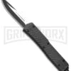 Tread Black D/A OTF Automatic Knife - Black/Satin Plain 1 Tread Black D/A OTF Automatic Knife - Black/Satin Plain -Kershaw Store Tread Black OTF Black ASG 0013 BP 19711 jr large