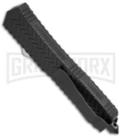 Tread Black D/A OTF Automatic Knife - Black/Satin Plain -Kershaw Store Tread Black OTF Black ASG 0013 BP 19711 jr side large