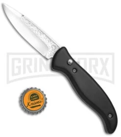 Zlatoust Ebony Wood Russian Automatic Knife (3.5" Mirror) 11 Zlatoust Ebony Wood Russian Automatic Knife (3.5" Mirror) -Kershaw Store Zlatoust Russian Ebony Wood Mirror BP 19461 jr bottlecap large