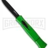 AKC 077 Concord Lime Green OTF Automatic Knife - Black Plain -Kershaw Store akc 077 otf lime green black plain cm large