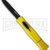 AKC 077 Concord Yellow OTF Automatic Knife - Black Plain 2 AKC 077 Concord Yellow OTF Automatic Knife - Black Plain -Kershaw Store akc 077 otf yellow black plain cm large