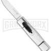 AKC Minion Concord Polished OTF Automatic Knife - Flat Grind Polish Plain 1 AKC Minion Concord Polished OTF Automatic Knife - Flat Grind Polish Plain -Kershaw Store akc minion polished single edge bhq 33813 jr large