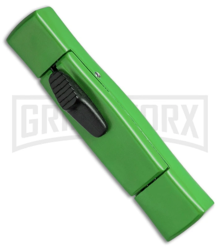 AKC Minion Concord Green OTF Automatic Knife - Satin Plain 4 AKC Minion Concord Green OTF Automatic Knife - Satin Plain - Image 2
