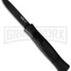AKC 077 Concord Black OTF Automatic Knife - Black Plain 1 AKC 077 Concord Black OTF Automatic Knife - Black Plain -Kershaw Store akc otf 077 black flat black dl large