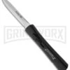 AKC Concord Black OTF Automatic Knife - Dagger Satin Plain 2 AKC Concord Black OTF Automatic Knife - Dagger Satin Plain -Kershaw Store akc otf black concord 12 large