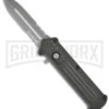 Gray Arrow OTF Joker Automatic Knife Cupid Clone - Bead Blast Serr -Kershaw Store arrow otf automatic knife gray large