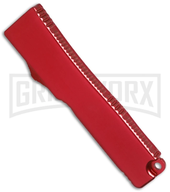 Firecracker Mini Red D/A OTF Automatic Knife - Black Plain 4TH18 4 Firecracker Mini Red D/A OTF Automatic Knife - Black Plain 4TH18 - Image 2