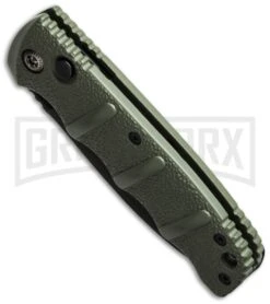 Boker Kalashnikov Dagger OD Green Automatic Knife - Black Plain -Kershaw Store boker kalashnikov 01kals bhq1 bottom cm large