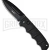 Boker Kalashnikov Black Automatic Knife - D2 Dagger Black Plain 1 Boker Kalashnikov Black Automatic Knife - D2 Dagger Black Plain -Kershaw Store boker kalashnikov 01kals75 black large