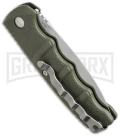 Boker Kalashnikov Dagger OD Green Automatic Knife - Satin Plain -Kershaw Store boker kalashnikov kals14 bhq3 side cm large