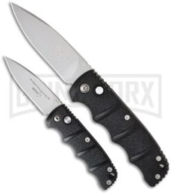 Boker Mini Kalashnikov Black Automatic Knife - Bead Blast Plain 11 Boker Mini Kalashnikov Black Automatic Knife - Bead Blast Plain -Kershaw Store boker kalashnikov mini 01kals73 size comparison large