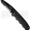 Boker Mini Kalashnikov Black Automatic Knife - Tanto Black Serr 1 Boker Mini Kalashnikov Black Automatic Knife - Tanto Black Serr -Kershaw Store boker kalashnikov mini 01kals73bts large