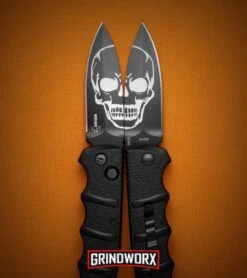Boker Kalashnikov Skull Black Automatic Knife - Dagger Black Plain 16 Boker Kalashnikov Skull Black Automatic Knife - Dagger Black Plain -Kershaw Store boker kalashnikov skull dagger blk BHQ 48870 dl large