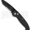 Boker Magnum Black Automatic Knife - Tanto Black Serr -Kershaw Store boker magnum 01bo018 Black Serr BHQ 4647 jr large