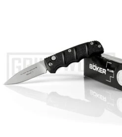 Boker Mini Kalashnikov Black Automatic Knife - Bead Blast Plain 12 Boker Mini Kalashnikov Black Automatic Knife - Bead Blast Plain -Kershaw Store boker plus 01kals73 deal of the week large