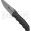 Browning Crack Down Black G-10 Spring Assisted Knife - Black Plain