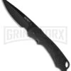 CRKT Moxie Black Spring Assisted Knife - Black Plain -Kershaw Store crkt 1100 moxie black large