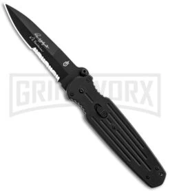 Kershaw Store 38 Gerber Knives Covert Black Spring Assisted Knife - Black Serr