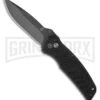Gerber Knives Mini Swagger AO Black Spring Assisted Knife - Black Plain 2 Gerber Knives Mini Swagger AO Black Spring Assisted Knife - Black Plain -Kershaw Store gerber folder mini swagger ao 30 000641 large