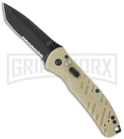 Gerber Knives Propel AO Tan Spring Assisted Knife - Black Serr