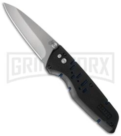 Gerber Skyridge FAST 2.0 Black GFN Spring Assisted Knife - Bead Blast Plain