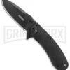 Kershaw Cryo II Assisted Opening Knife - Black Plain -Kershaw Store kershaw 1556blk cyro 2 Black BHQ 15819 jr large