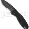 Kershaw Blur Black Assisted Opening Knife Knife - Black Serr 1 Kershaw Blur Black Assisted Opening Knife Knife - Black Serr -Kershaw Store kershaw 1670gbblkst back BHQ 11095 jr front large