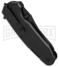 Kershaw Funxion Lightweight Assisted Opening Knife - Black Serr -Kershaw Store kershaw 8100 funxion emt side large