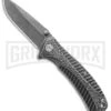 Kershaw Starter Flipper Assisted Opening Knife - BlackWash Plain 2018 -Kershaw Store kershaw Starter 1301bw BHQ 21531 jr large