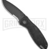 Kershaw Blur Black Assisted Opening Knife - Black Serr 2 Kershaw Blur Black Assisted Opening Knife - Black Serr -Kershaw Store kershaw blur 1670blk bhq 7485 jr large