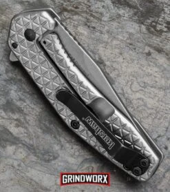 Kershaw Cathode Assisted Opening Flipper Knife - Stonewash -Kershaw Store kershaw cathode sw 1324 BHQ 34425 er side large