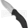 Kershaw Clash Assisted Opening Knife - Bead Blast Serr -Kershaw Store kershaw clash 1605 bhq 7156 jr front large