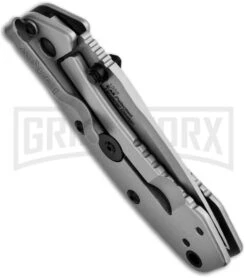 Kershaw Cryo Flipper Assisted Opening Knife - Bead Blast Plain -Kershaw Store kershaw cryo 1555 side large