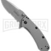 Kershaw Cryo Flipper Assisted Opening Knife - Bead Blast Serr 1 Kershaw Cryo Flipper Assisted Opening Knife - Bead Blast Serr -Kershaw Store kershaw cyro 1555st front large