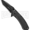 Kershaw Cryo Tanto Flipper Assisted Opening Knife - BlackWash Plain 1 Kershaw Cryo Tanto Flipper Assisted Opening Knife - BlackWash Plain -Kershaw Store kershaw cyro tanto blackwash 1555tbw bhq 21514 jr large