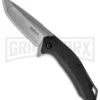 Kershaw Freefall Black Assisted Opening Knife - Stonewash Plain -Kershaw Store kershaw folding freefall 3840 stonewash plain large
