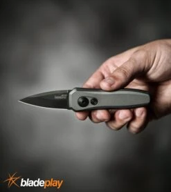 Kershaw Launch 4 Gray Automatic Knife CA Legal - Black Plain 14 Kershaw Launch 4 Gray Automatic Knife CA Legal - Black Plain -Kershaw Store kershaw launch 4 gray 7500GRYBLK BHQ 74062 dl hand large