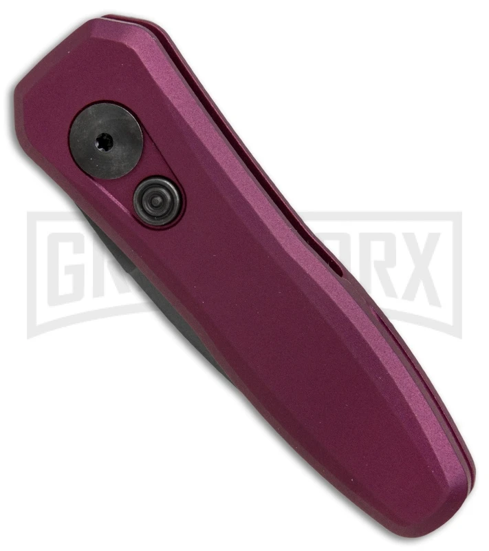 Kershaw Launch 4 Purple Automatic Knife CA Legal - Black Plain 4 Kershaw Launch 4 Purple Automatic Knife CA Legal - Black Plain - Image 2