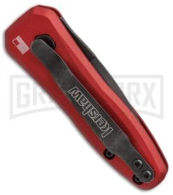 Kershaw Launch 4 Red Automatic Knife CA Legal - Black Plain 4TH18 10 Kershaw Launch 4 Red Automatic Knife CA Legal - Black Plain 4TH18 -Kershaw Store kershaw launch 4 red 7500RDBLK BHQ 37822 er side large