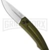 Kershaw Launch 2 OD Green Aluminum Automatic Knife - Stonewash Plain -Kershaw Store kershaw launch auto 2 sw 7200swol cm bhq 32693 jr 1 large