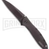 Kershaw Leek Brown Assisted Opening Knife - Brown Plain