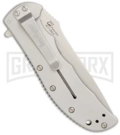 Kershaw Volt SS Assisted Opening Knife - Bead Blast Plain 5 Kershaw Volt SS Assisted Opening Knife - Bead Blast Plain -Kershaw Store kershaw volt ss 3655 back large