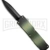 Lightning Camo D/A OTF Automatic Knife - Black Dagger 1 Lightning Camo D/A OTF Automatic Knife - Black Dagger -Kershaw Store lightning camo black dagger plain dl large