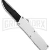 Lightning White D/A OTF Automatic Knife - Black Plain -Kershaw Store lightning white black plain large