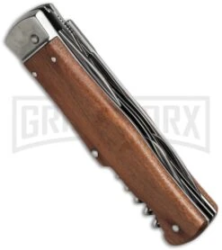 Mikov 241 Predator Wood Automatic Leverlock Knife Multi Tool -Kershaw Store mikov wood multi side cm large